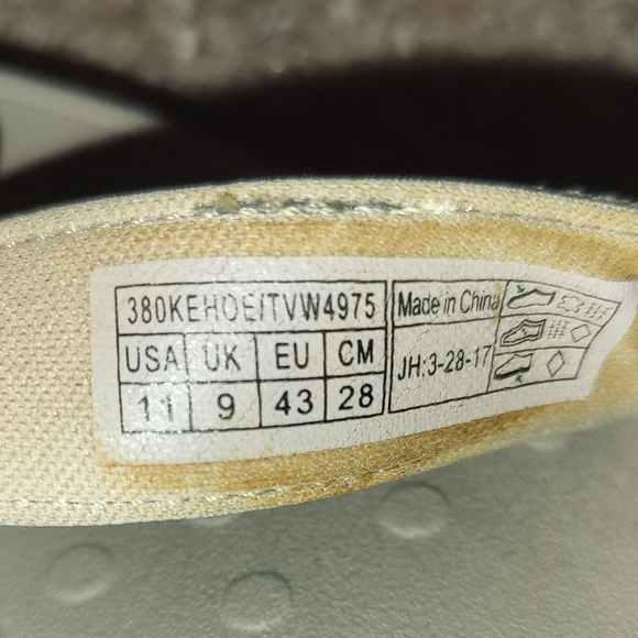 Vionic Kehoe Wedge Sandals Women's 11 Tan Gold Leather Studded Thong Flip Flop - Picture 4 of 5